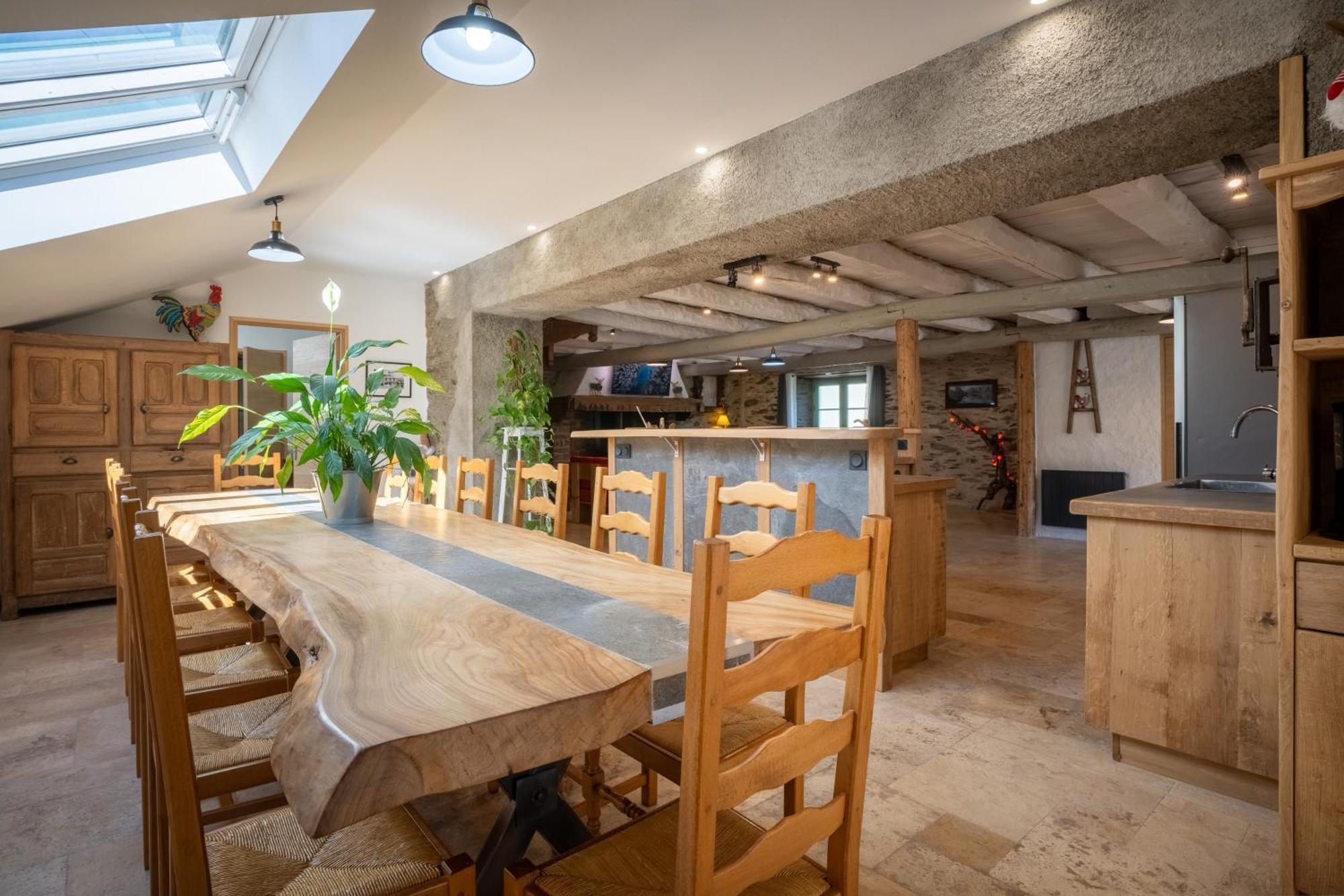 Grange Renovee En Gite/Maison/Chalet Arreau Eksteriør billede